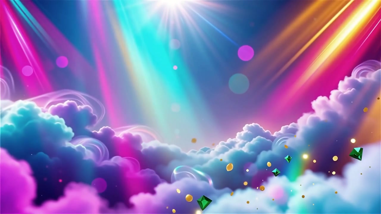 Sfondo di Adorazione Cristiana con Luce Celeste