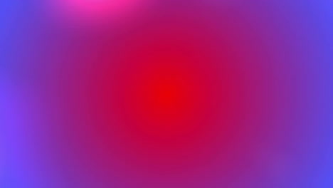 animation of colourful light spots on blue background