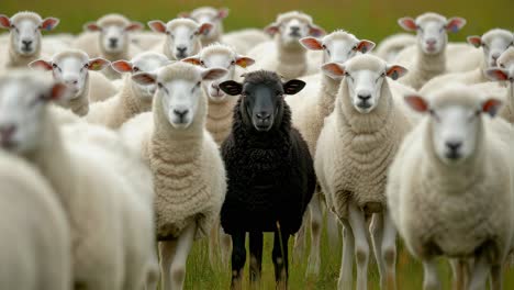 black sheep among the flock