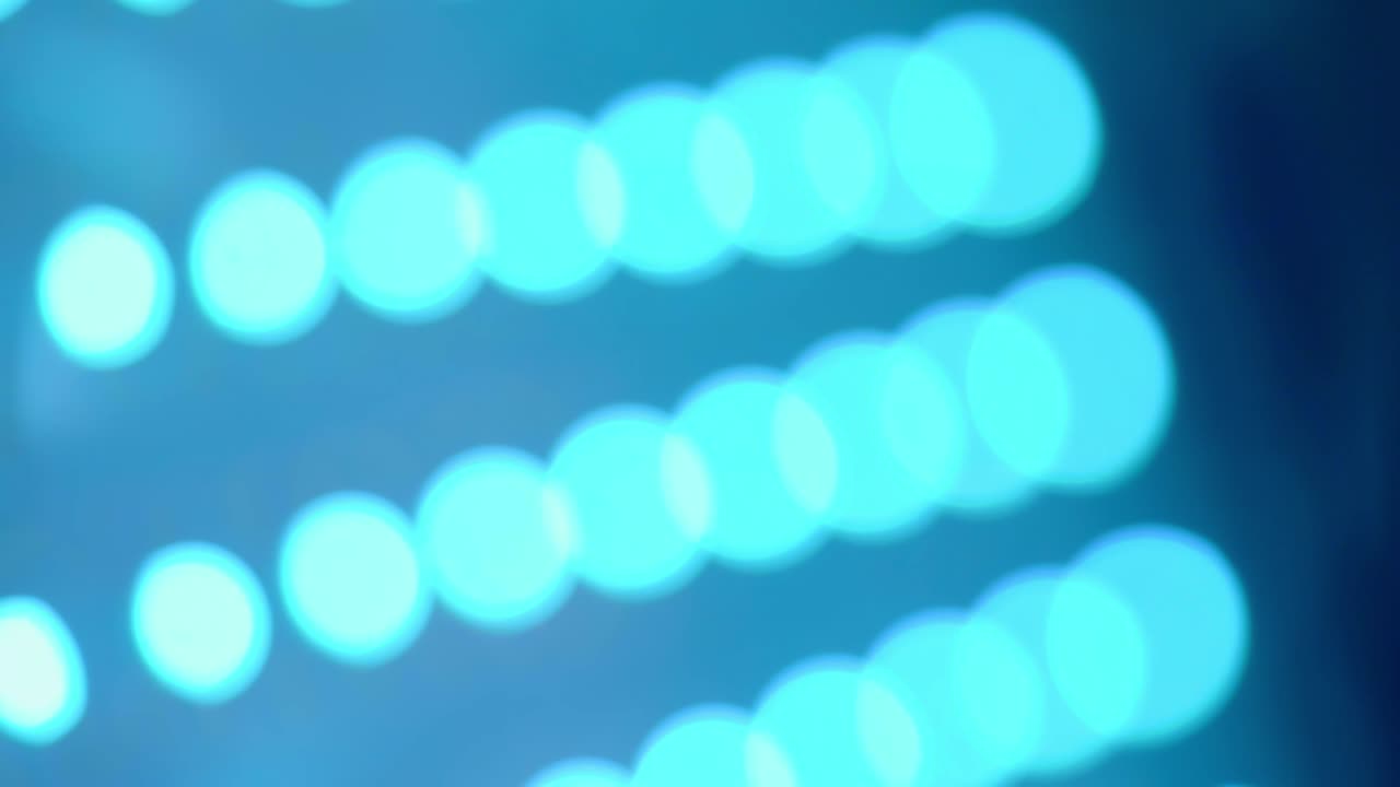 rgb led 패널 전구가 박이는 클로즈업