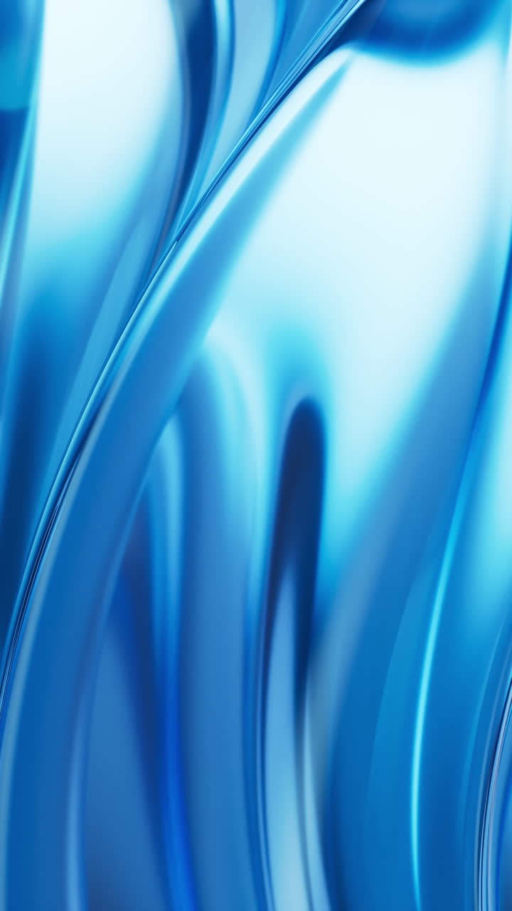 어두운 투명한 유리 곡선 배경, 3d 렌더링