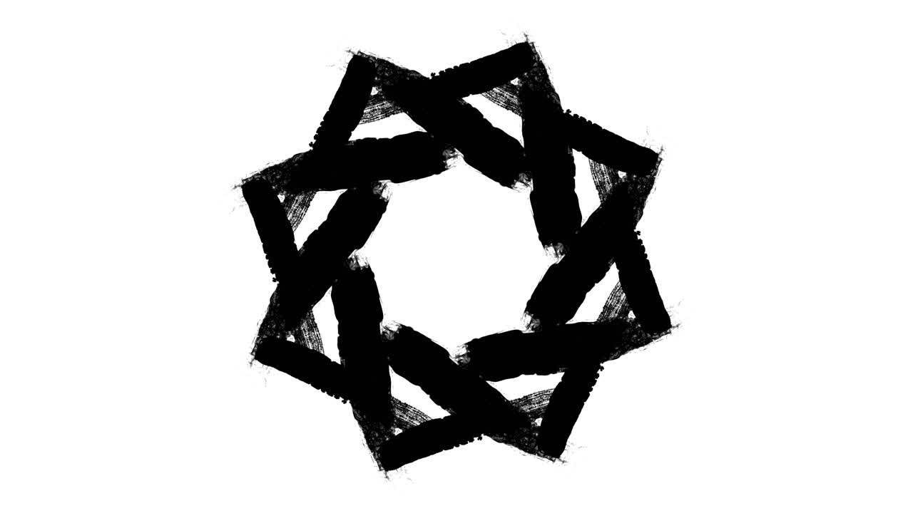 patrón geométrico abstracto en blanco y negro