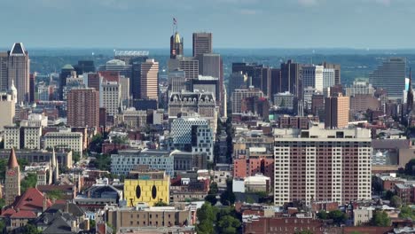 Skyline-Der-Innenstadt-Von-Baltimore,-Maryland