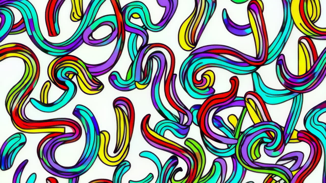 patrón de remolino abstractamente colorido