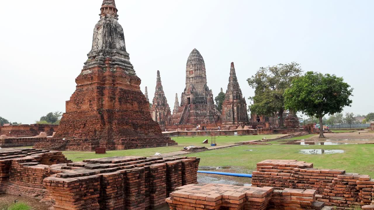 vista panorámica de las ruinas del templo histórico