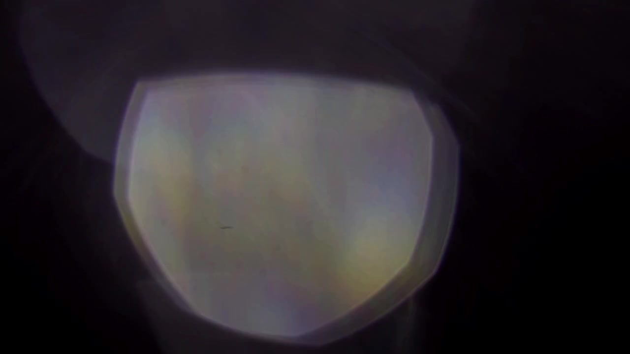 Abstract Light Leaks and Lens Flares on Black Background