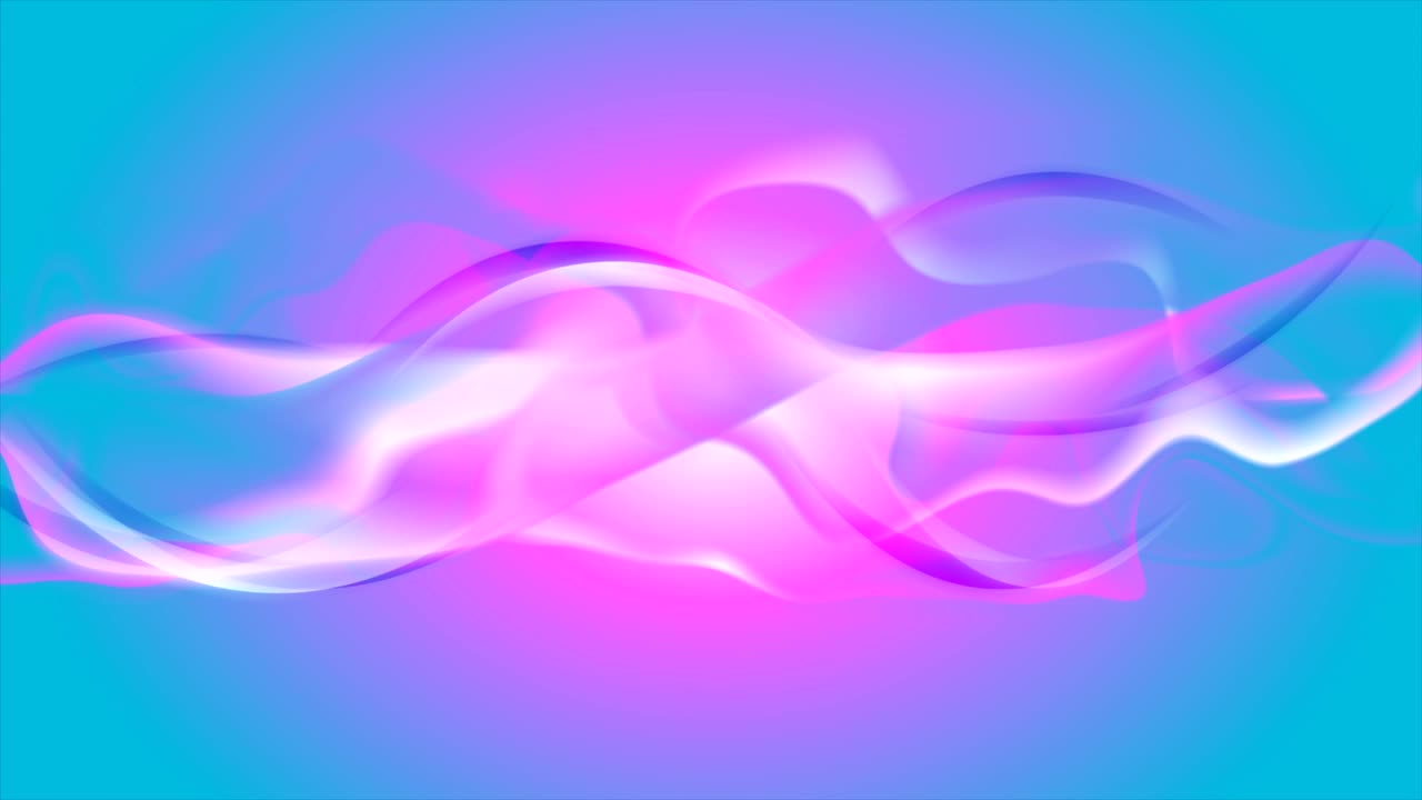 líquido rosa y azul ondas abstractas animación de video