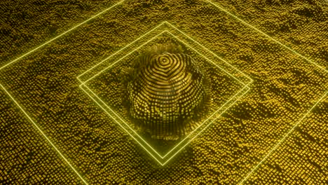 4k futuristic artificial intelligence cpu.