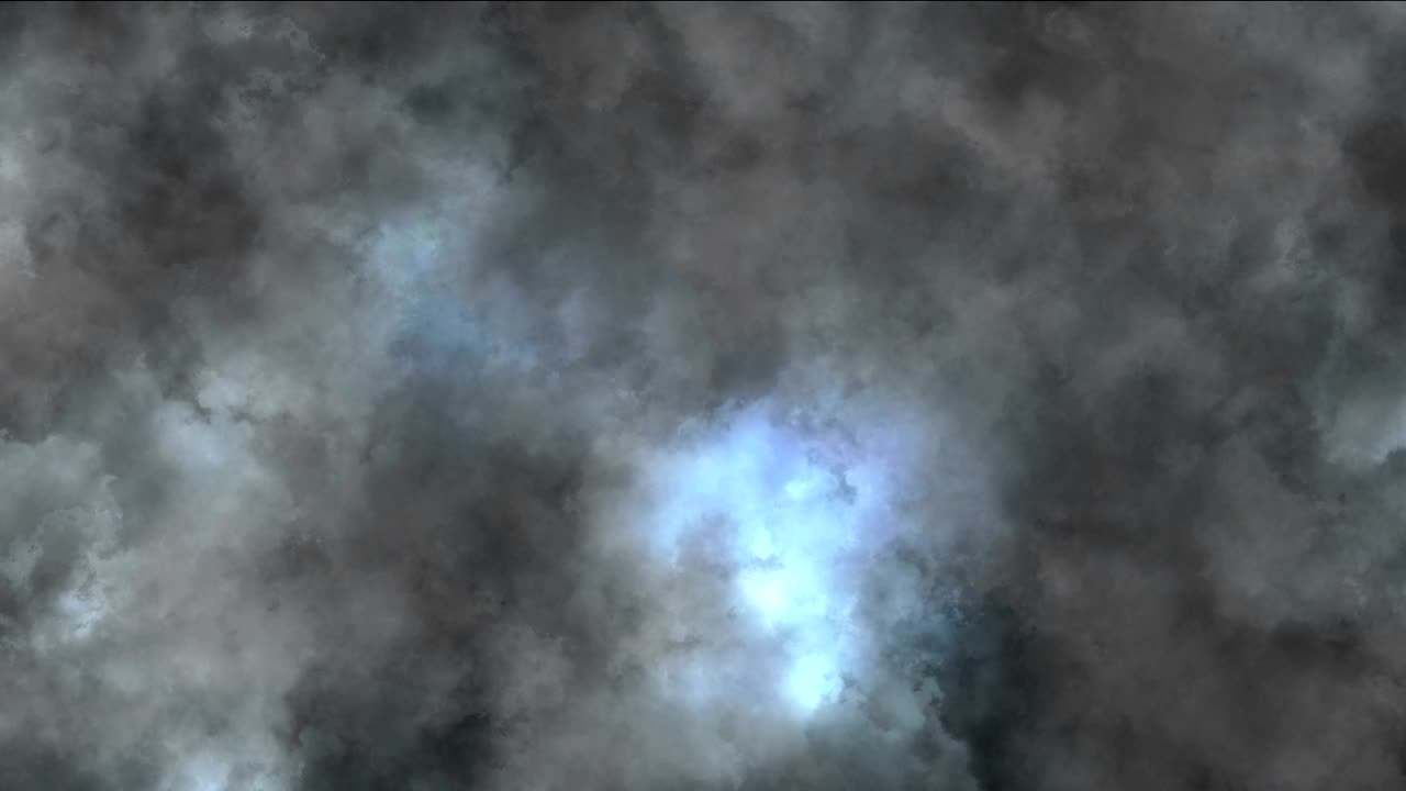 번개 구름 4k