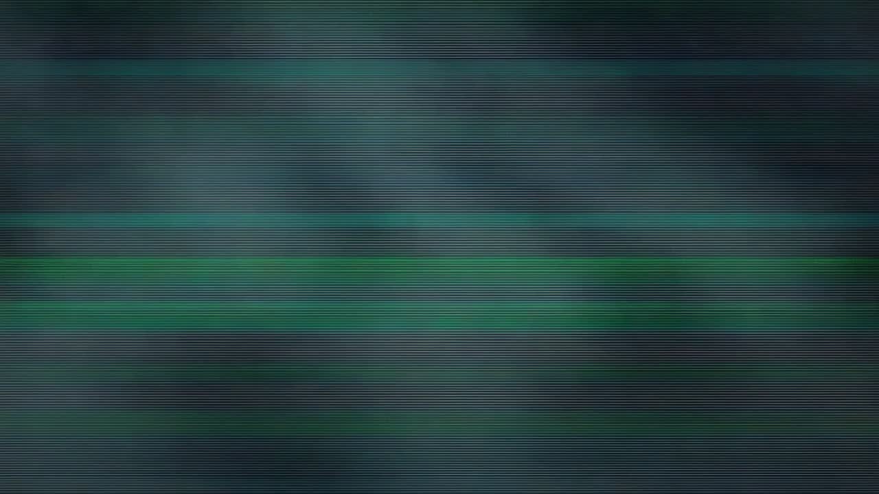 Experiencing signal loss, monitor showing scan lines and static noise on screen from corrupted feed