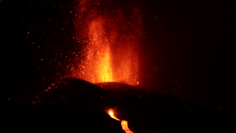 erupción volcánica en la palma islas canarias 2021