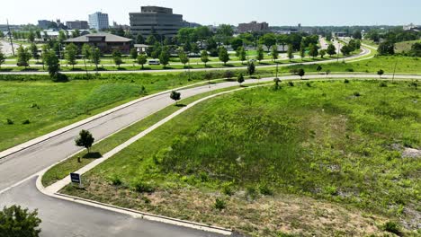 aerial descent near shoreline drive before the diet