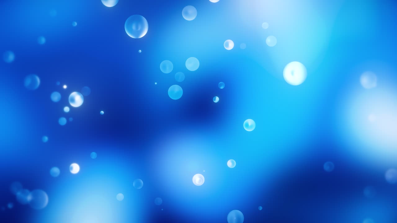 추상 블루 Bokeh 배경