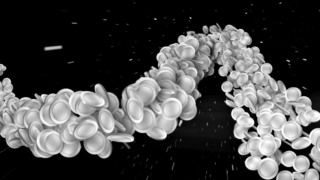 은 동전 입자, cg 애니메이션