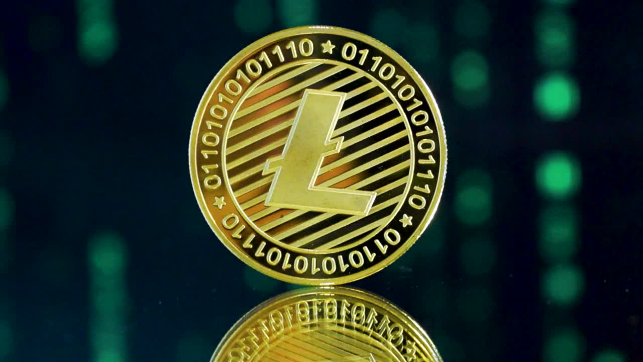 visualización de minería litecoin