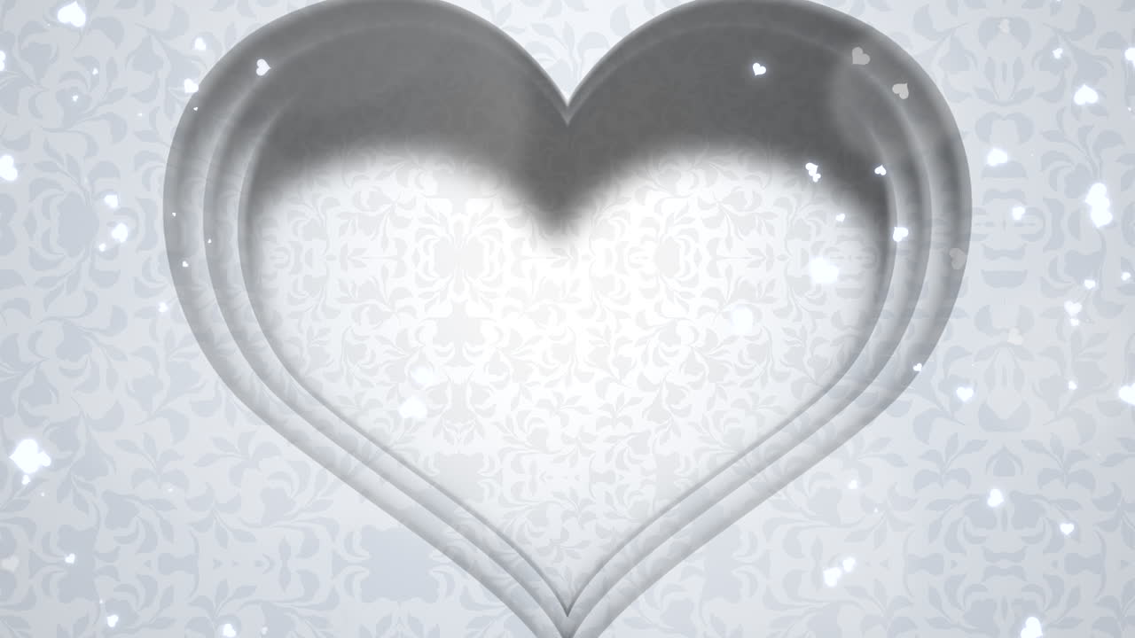 결혼식 배경 1 사랑의 근접 촬영 하얀 마음