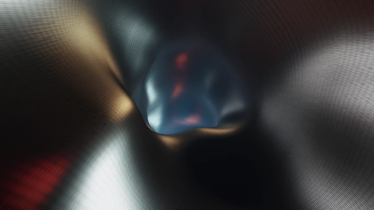 fondo de vórtice de túnel abstracto en bucle