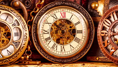 reloj de bolsillo antiguo de época