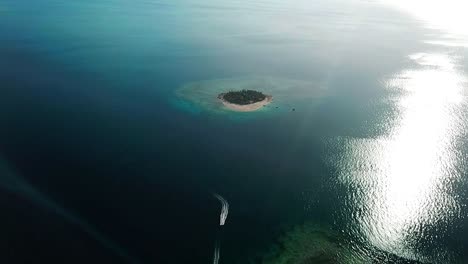 fiji - volando 500 metros sobre la isla beachcomber