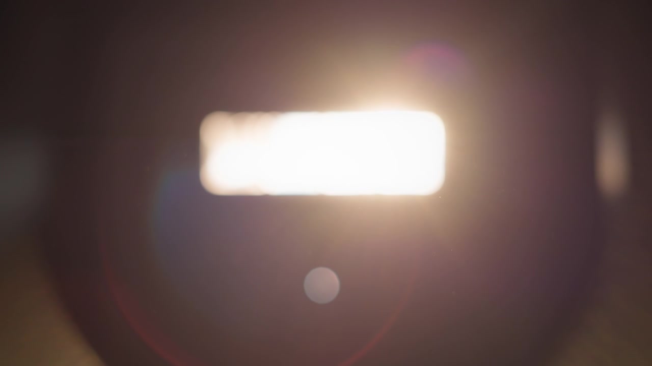 Dust particles and lens flares