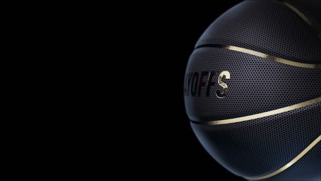 basketball championship finals. Luma matte. seamless loop