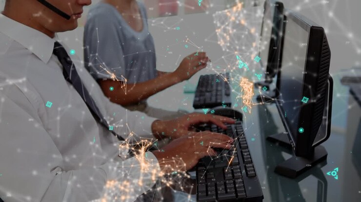 Network of data and connections