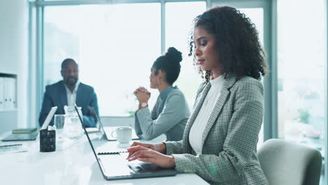 diverse business team collaborating in a modern office setting