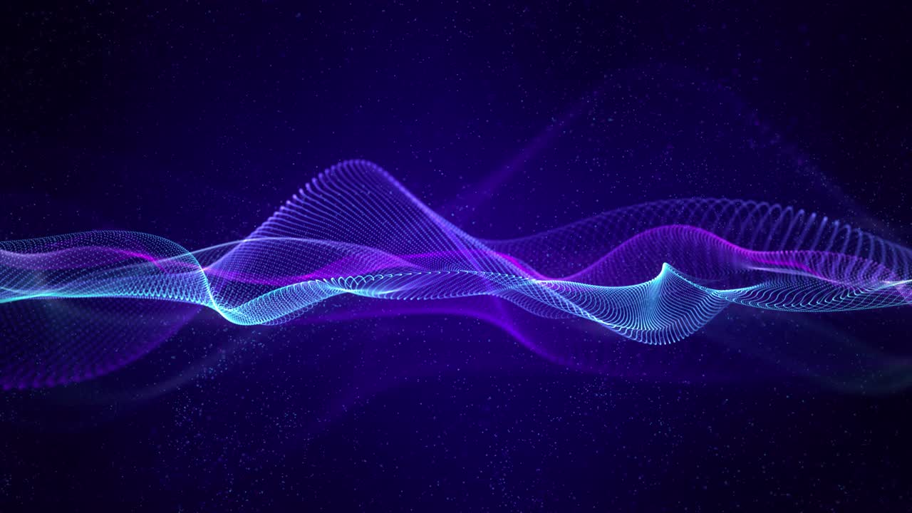 abstract waveform futuristic motion background