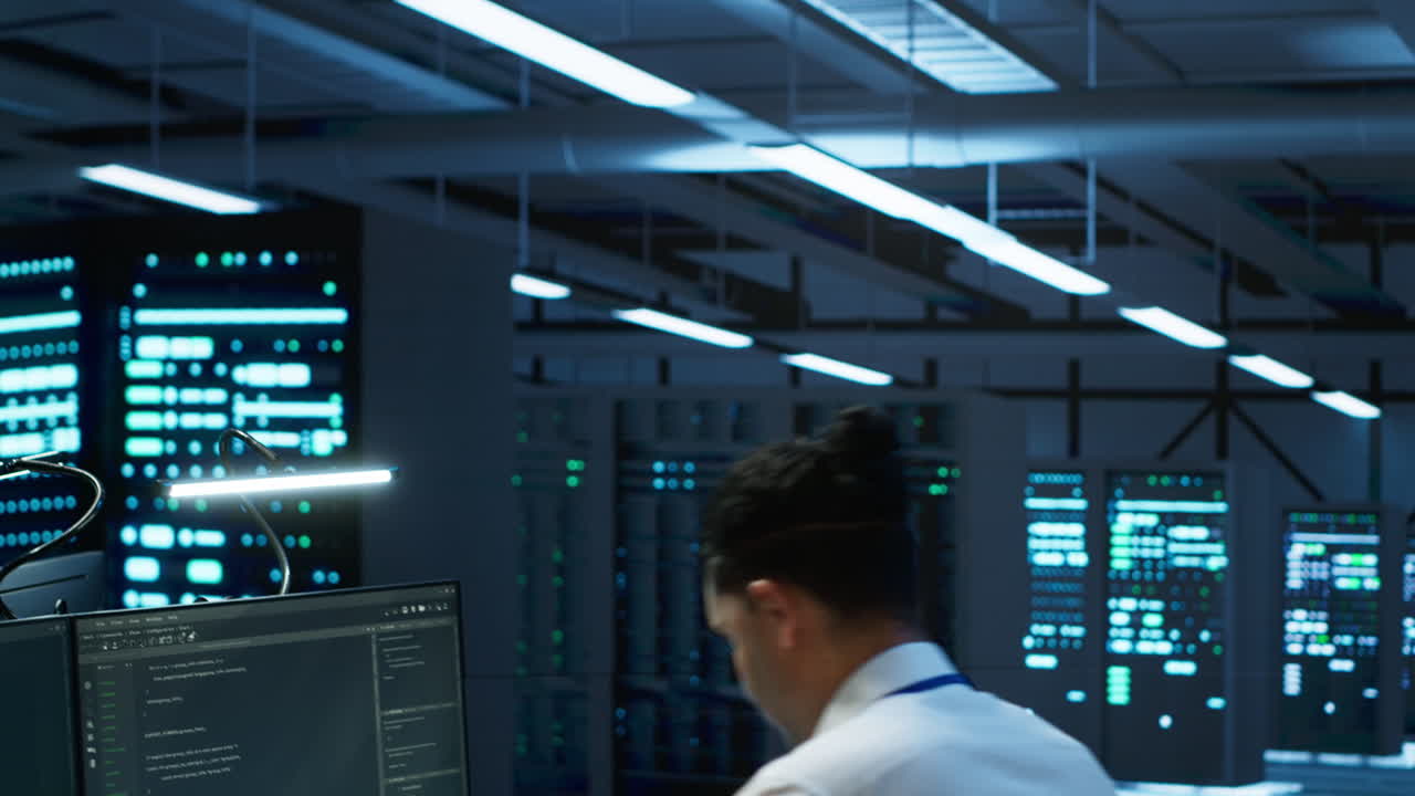 científico informático del centro de datos responsable de la instalación de los equipos