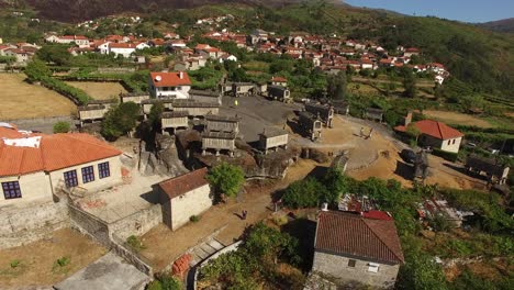 village of soajo. rural landscape portugal 4k