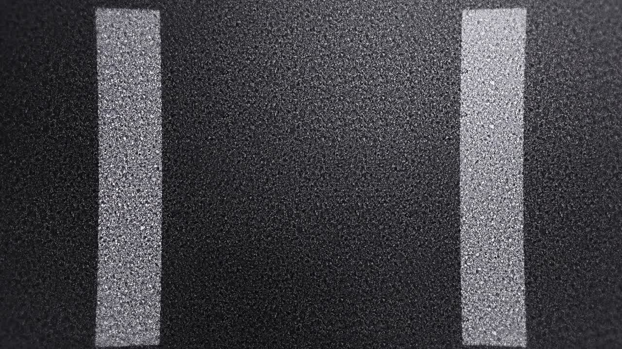 Walking on concrete road with copy space. Run and walk take steps. Close up of runner's foot. Business challenge concept. Loop animation.