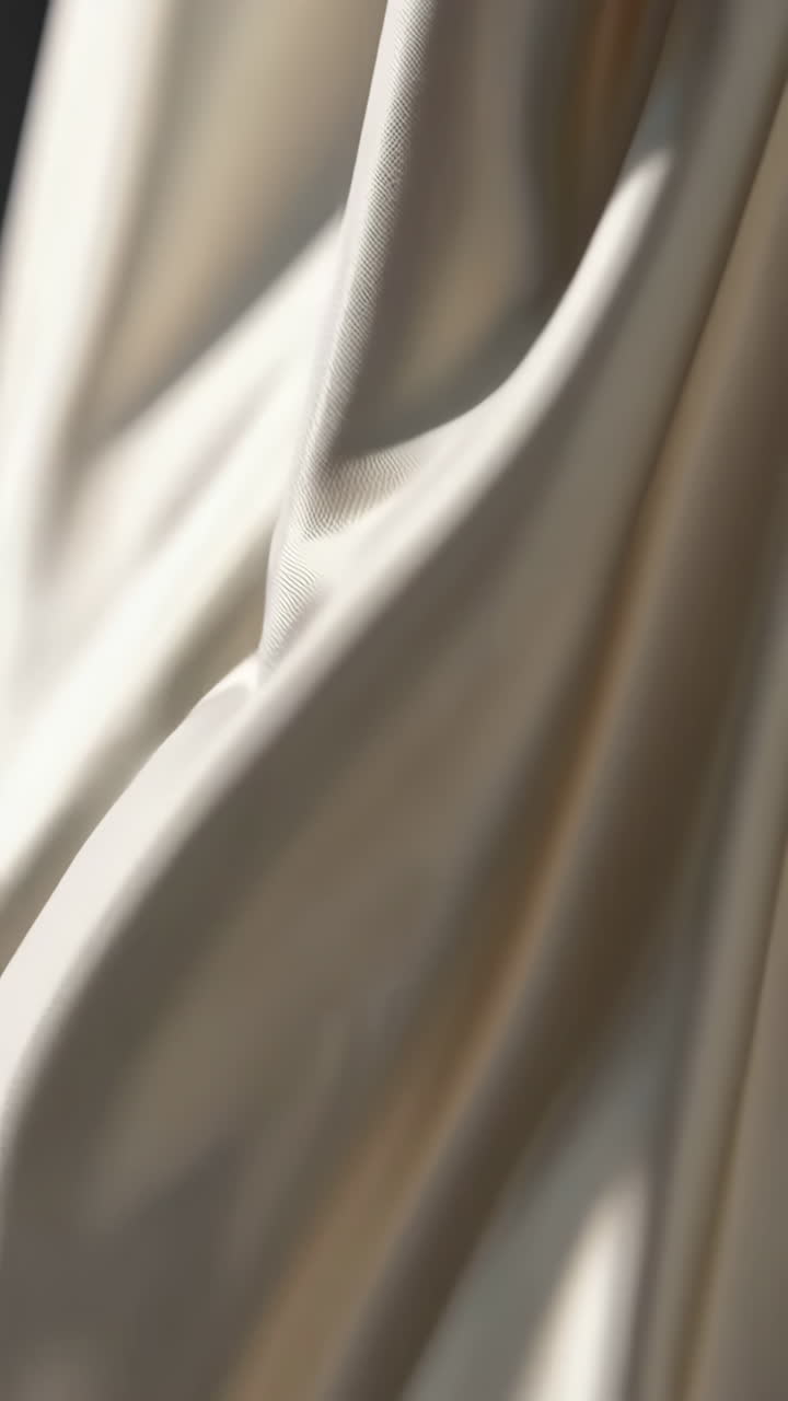 Cream Silk Fabric Texture