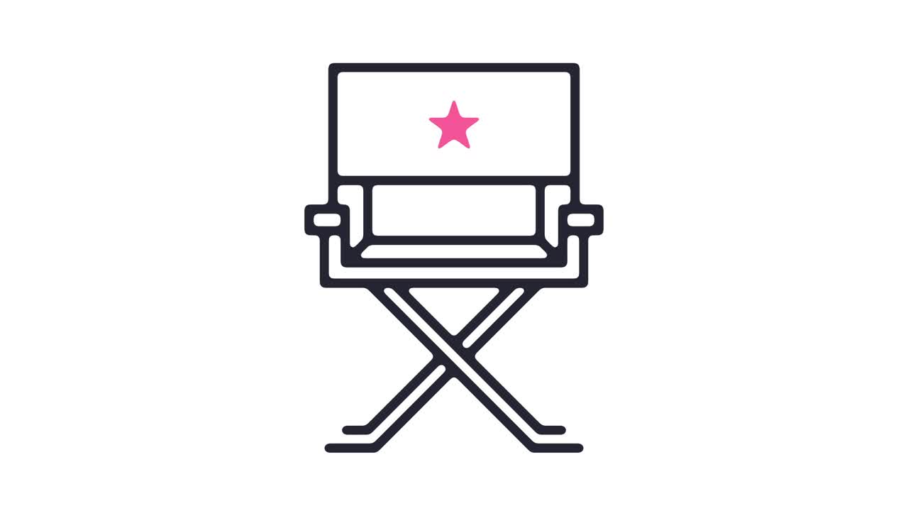 director de la película icono de animación