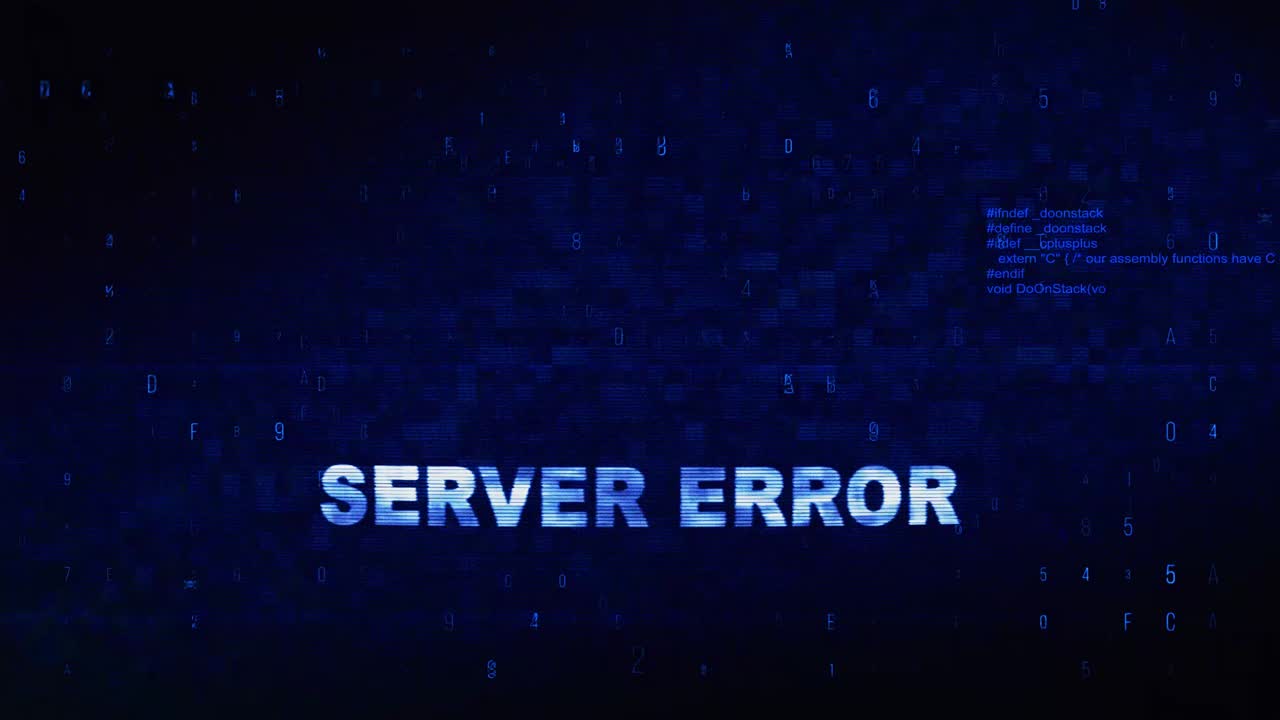 Server Error Image
