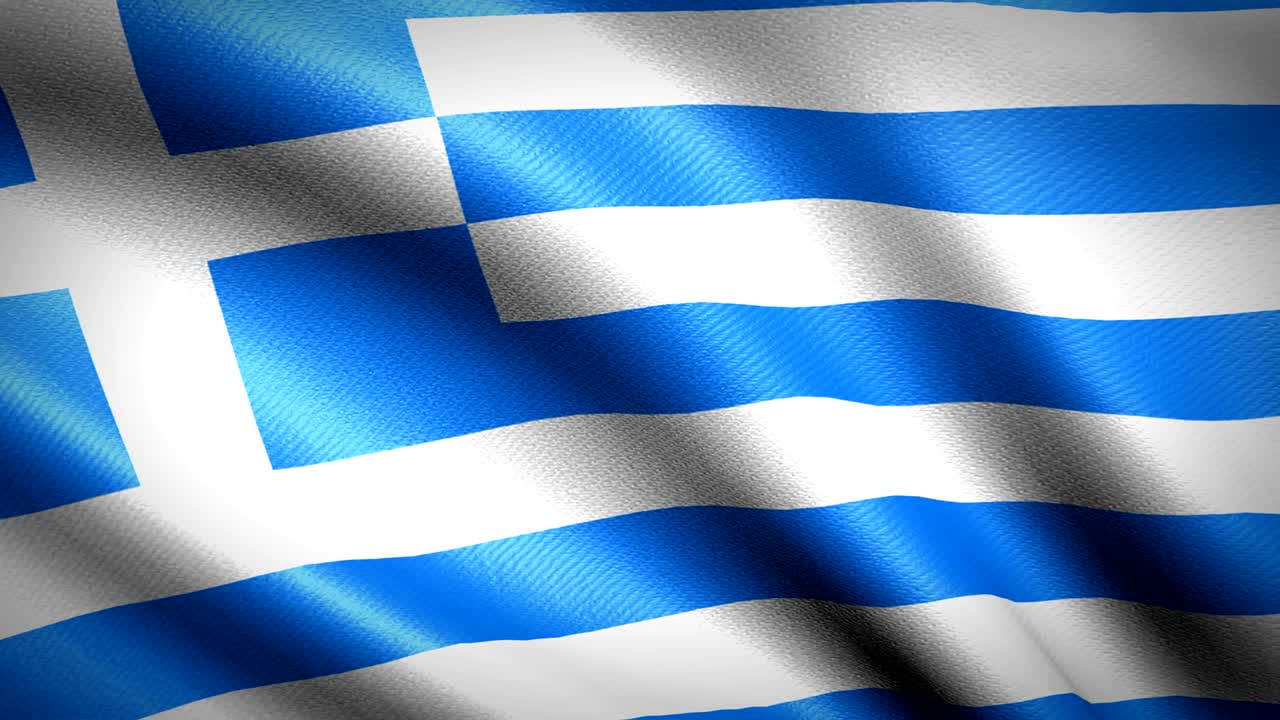 그리스의 발, 시엄리스 루프 애니메이션, 4k 고해상도 비디오