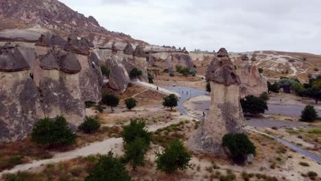 chimeneas de hadas en capadocia, turquía