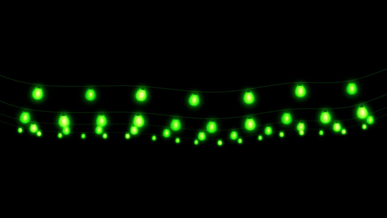 흑색 배경에 녹색 빛의 장미 프레임.