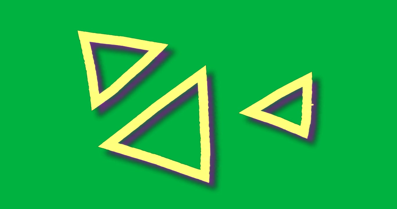 Black rectangle representing swatch, showing animated border for design on transparent background