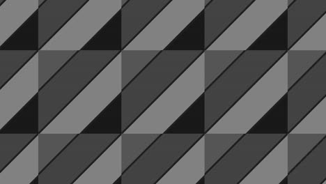 graphic pattern in black and white with stroboscopic and hypnotic effect, while increasing in size and then reducing it.