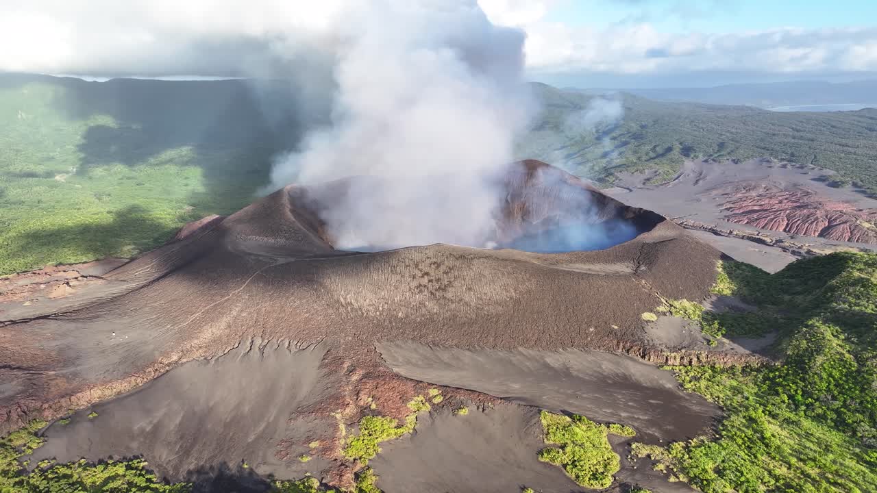 el monte yasur, en vanuatu.