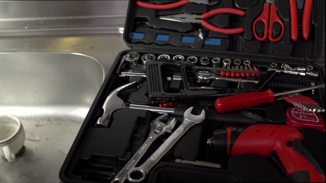 주방의 배관 배치