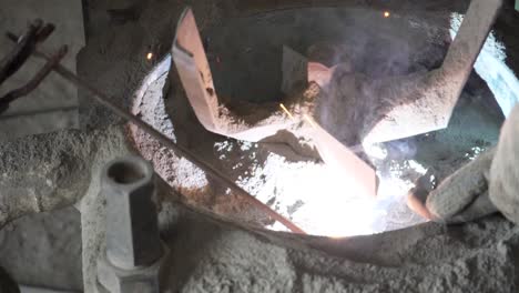 welding and metal casting process