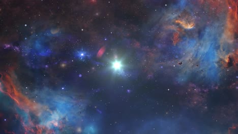 la constelación de orión, universo 4k