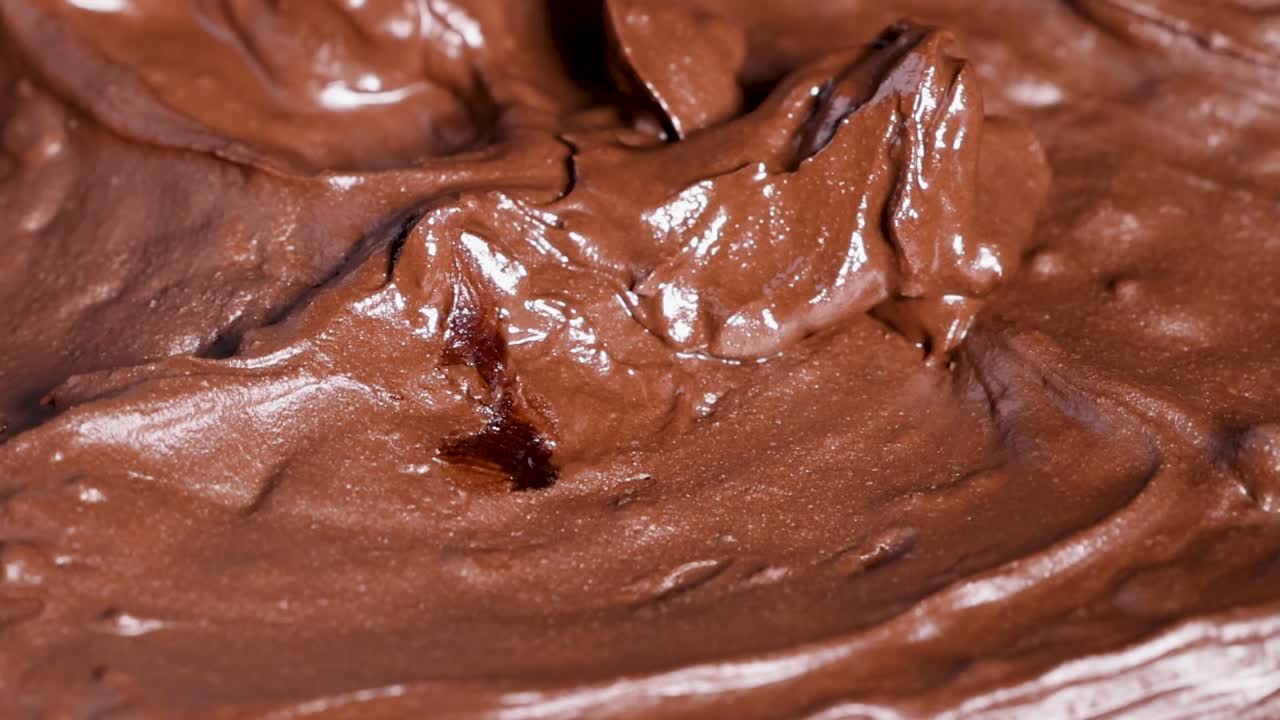 Chocolate Mixture Close Up