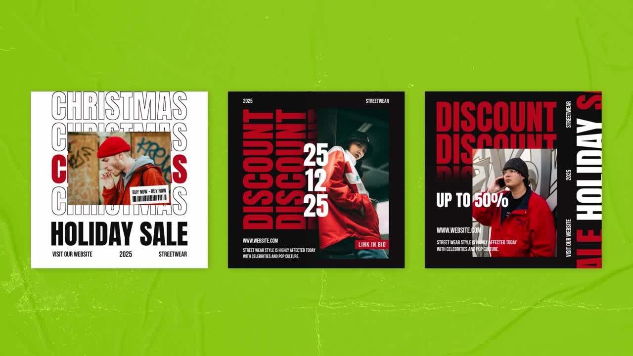 Fashion and Holiday Sale Advertisement