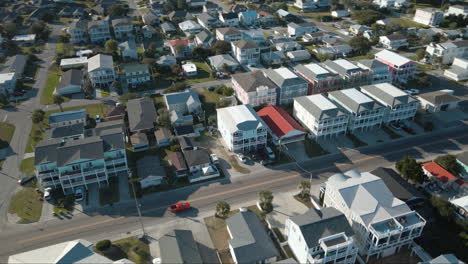 antena sobre kure beach vivienda norte de california ee.uu.