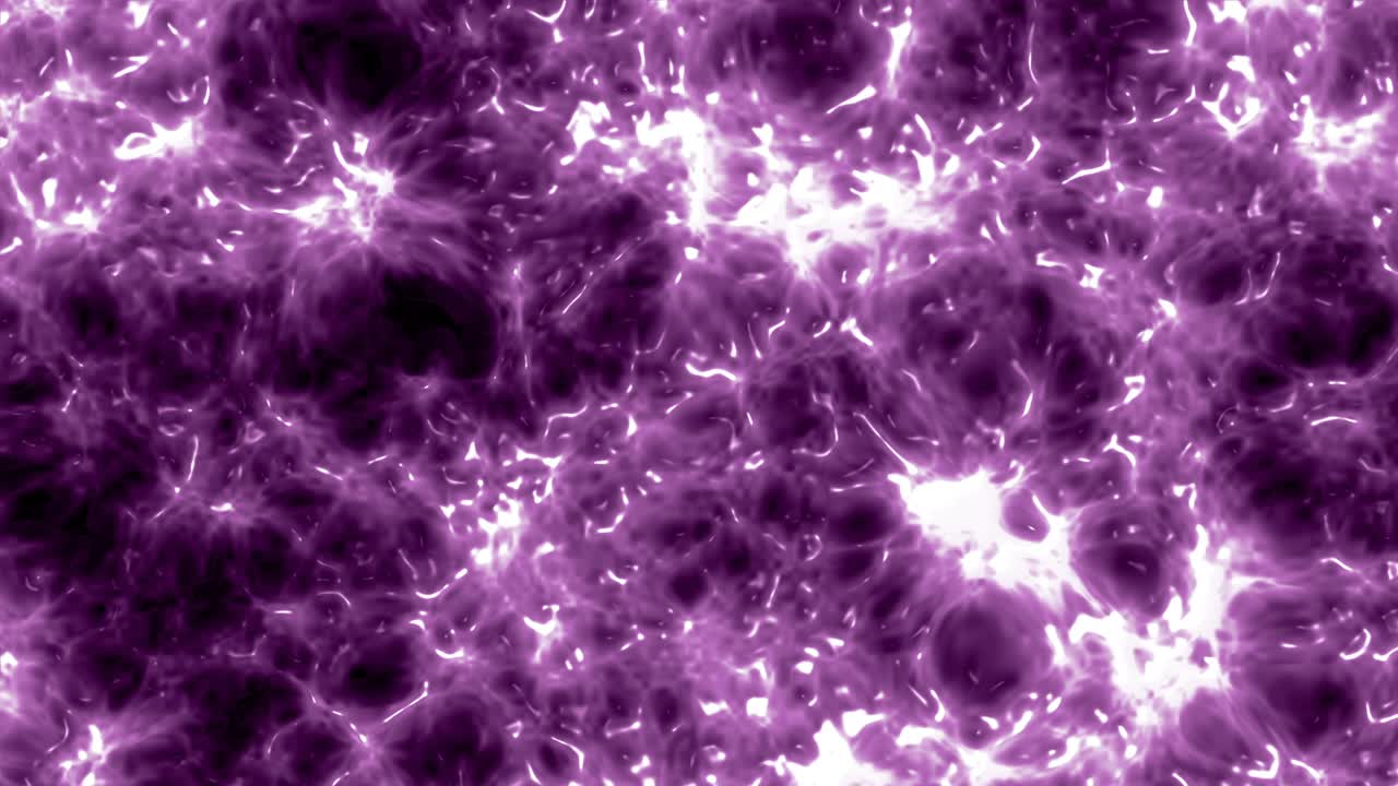 Flusso di energia astratto pulsante viola e bianco