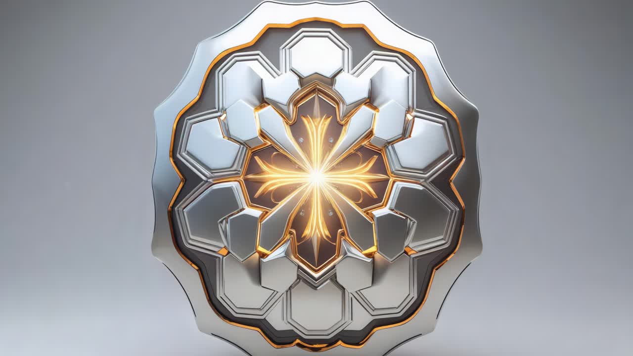 Geometrisk islamisk stjärnornament