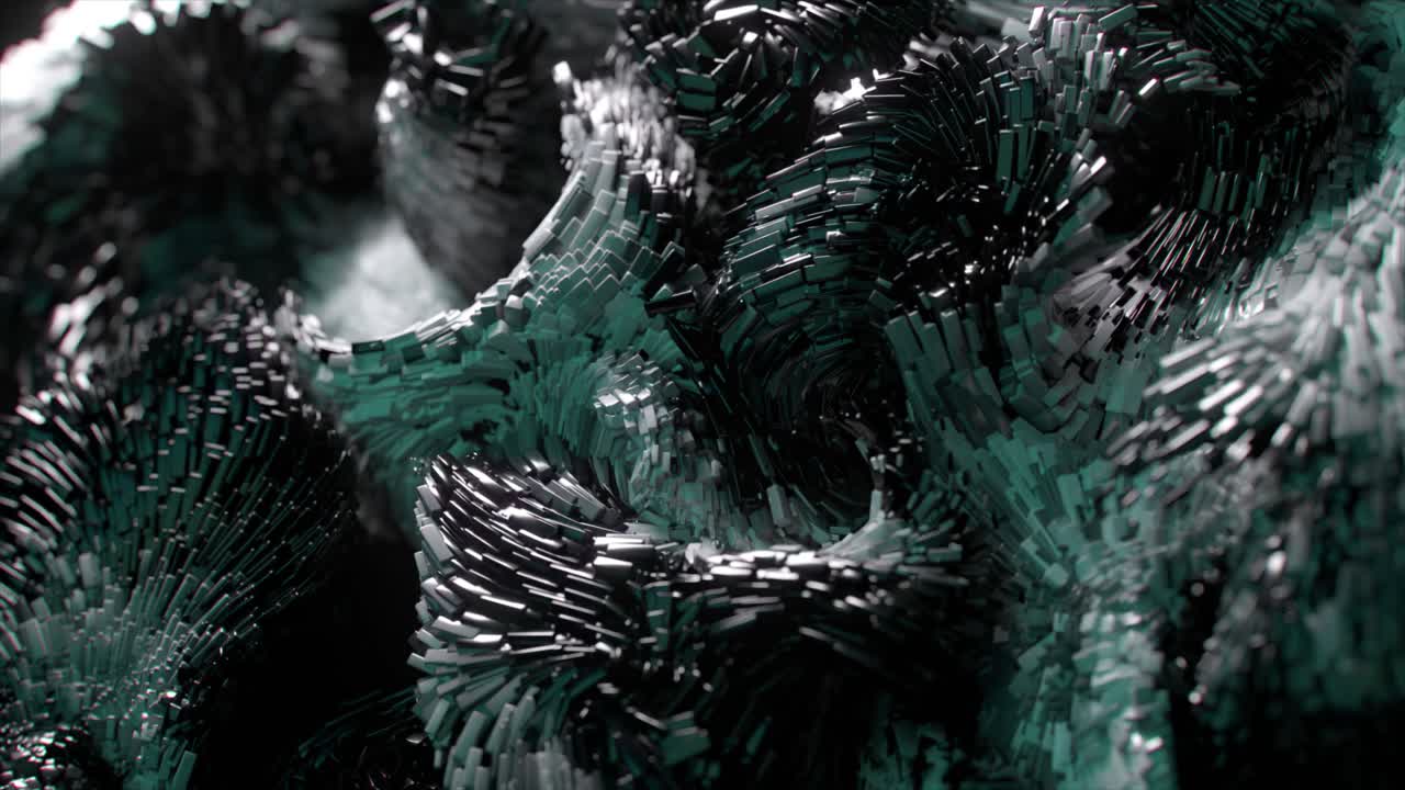 Abstract 3D Geometric Texture