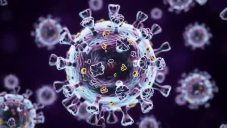 intricate visualization of coronavirus structures: captured moments showcasing the complex nature and viral mechanisms of pathogenic microorganisms in action